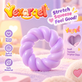 Vexarqel™ Lavender Twist Ring Fidget Toy — main view